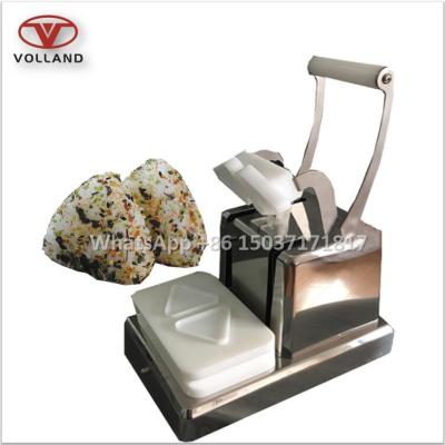 China Uniform manual onigiri maker for different shapes/Japanese rice balls making machine/Onigiri forming machine for sale