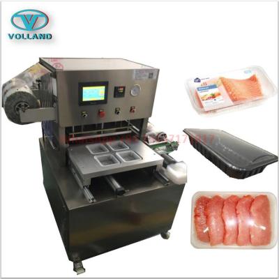 China Food Vacuum Tray Sealing Machine/Full Gas Sealing Machine/MAP Tray Sealer for sale