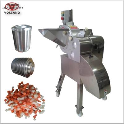 China High efficiency easy operate onion cleaver dicer / tomato dicer / vegetable cube cutting machine for sale