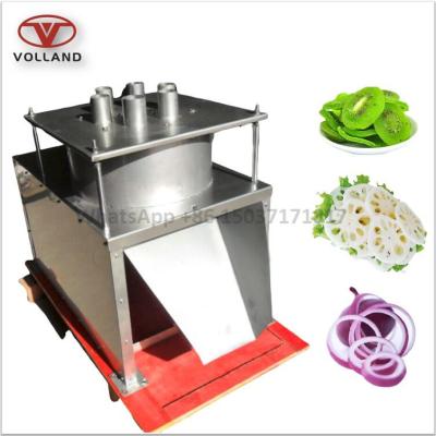 China High Efficiency Easy Operate Fruit Slicing Machine / Lemon Cutter Slicer Machine / Kiwi Slicer for sale