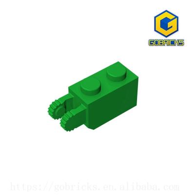 China DIY TOY BRICK GDS-827 (No.30365) [Gobricks] 1X2/FRIC/FORK GREEN. /END for sale