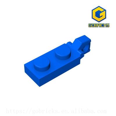 China DIY TOY PLATE GDS-820 (No.44301) [Gobricks] 1X2 W/STUB VERTICAL/END - 1x2 single side hinged plate (convex) for sale