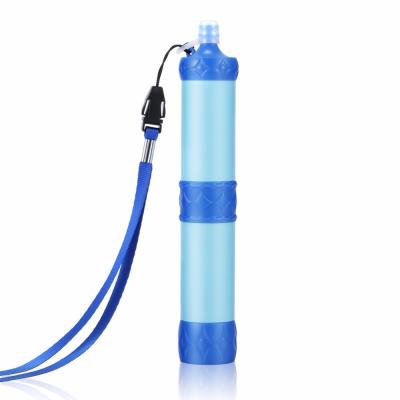 China Personal Outdoor Camping Outdoor Sports Equipment Water Purifier , Portable Survival Gear Water Filter Straw for sale