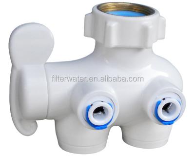 China Water Filter Water Plastic Adapter Connector Quick Fitting For RO Water Filter Purifier, Water Adapter Plastic Connector for sale