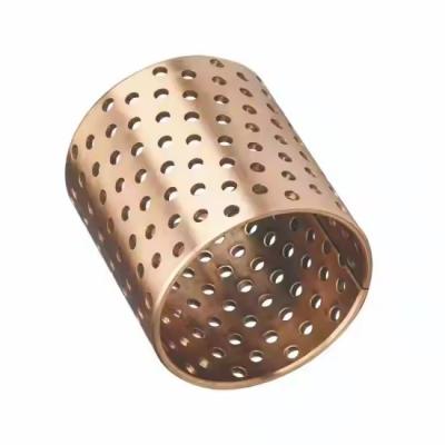 China Bronze Rolling Bushing Porous Bronze Self Lubricating Bearings Fit For Machinery And Equipment for sale