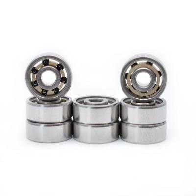 China Peek Cage Si3n4 Hybrid Ceramic Bearings S623C 3x10x4mm for sale