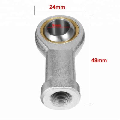 China SI8T/K 8mm gebohrter weiblicher rechter Rod Ends Bearing Maintenance Free zu verkaufen