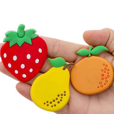 China Fashionable Custom Cheap Rubber Fruit/Many Designs Cartoon PVC Magnet Fridge Souvenir Shapes 3d Fridge Magnets Sticker One Piece Magnetic Package for sale