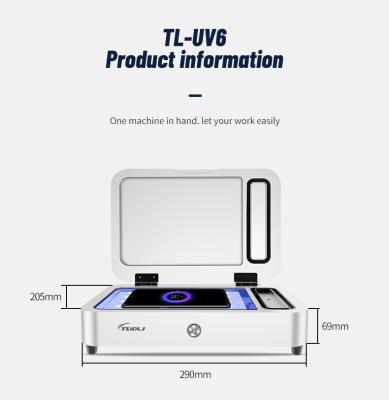 China Good Flexibility UV Film Bonding Machine Laminate Vacuum With High Quality Ultraviolet For Curved Mobile Screen Protector TL-UV6 for sale