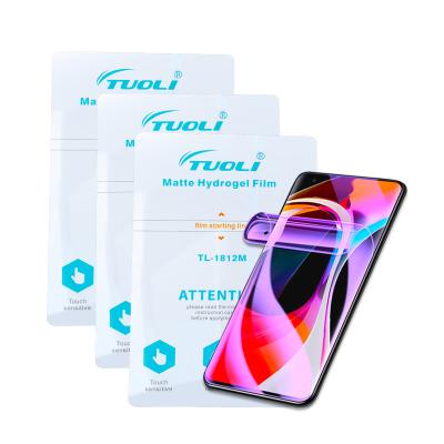 China Anti-scratch TuoLi Hydrogel Apply Film 180*120mm Sheet TPU Self-Repair Screen Protector Film For Plotter/Laser Machine Hot Selling Product for sale