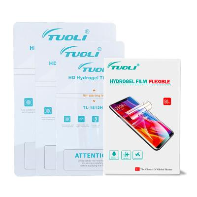 China Mobile phone TuoLi TL1812HS import mobile phone hydrogel front film for screen protector cutting machine for sale