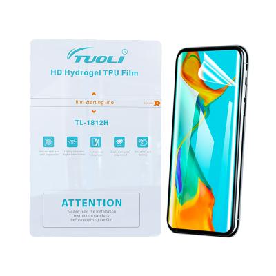 China TuoLi 1812H Self RepairRaw Hydrogel/TPU Slitter Film Sheet PC/Notebook Material Package For Phone 12 pro for sale