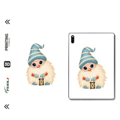 China Customized 2021 Mobile Phone Holiday Screen Back Protector For Mobile Phone Snowman Back Sticker for sale