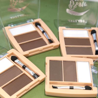 China Sweatproof Anylady 3 Colors Makeup Palette Set Eyebrows Private Label Waterproof Eyebrow Layering Kit for sale