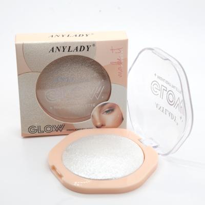 China 2023 ANYLADY Waterproof Silky Waterproof Cream Makeup Private Label Private Label Powder Highlighter Bar Palette for sale