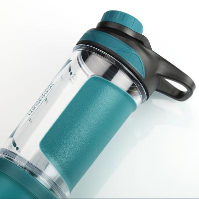 China Best-Selling Viable GYM Shaker Bottle Mixer Protein Cup for Water Bottle Hydro Energy with Pill Case for sale