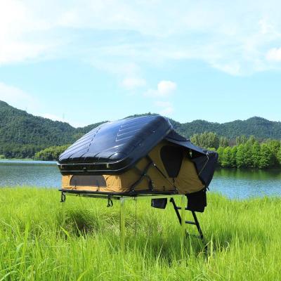 China ABS Cover Outdoor Telescopic Aluminum Car Folding Shell ABS Stairs Wind Resistance Wind Resistance Caravan Tent for Camping for sale