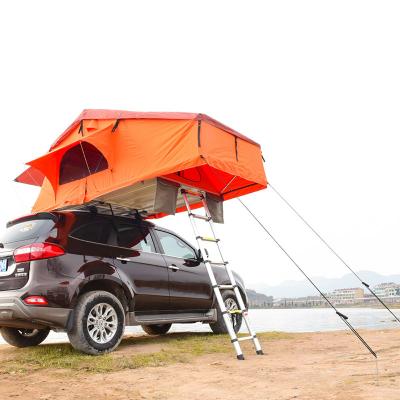 China Car Roof Top Tents 4 Person Vacation Tent Camper Van Roof Top Tent Diagonal Tying Type for sale