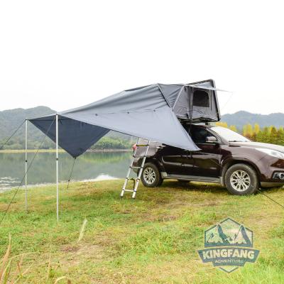 China UV-resistant Outdoor Inflatable Caravan Roof Car Side Tent Top Tent for sale