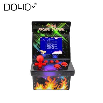 China New Arrival 8 Bit Plastic ABS Mini Handheld Arcade Game Console For Kids Gift 2.5 Inch Screen MINI Arcade Station Element 200 Games for sale