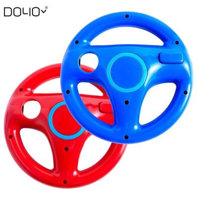 China Factory Price ERGONOMIC Wii Controller Mario Kart Racing Steering Wheel For Nintendo Wii Remote Game -2 Bundle for sale