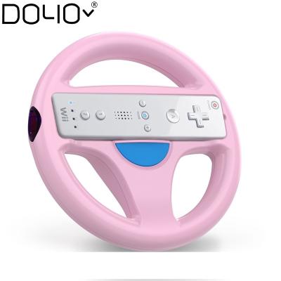 China ERGONOMIC Mario Kart 8 Steering Wheel Compatible with Nintendo Wii Racing Games Wheels for Wii U Remote Controller (5 Colors Available) for sale