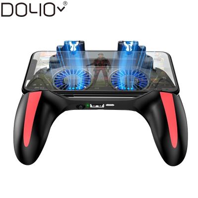 China ERGONOMIC Power Bank Portable Smartphone Fan Gamepad Battery Gamepad For Pubg Controller for sale