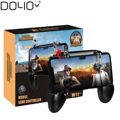 China VIBRATION MOTOR Joypad Mobile Phone Game Controller L1r1 Shooter Trigger Fire Button For Pubg Iphone Android Gamepad for sale