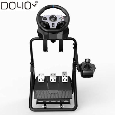 China Folding Tilt-Adjustable Wrap Bracket Racing Steering Wheel Stand For Logitech G25 G27 G29 G920 G923 Gt500 T300rs/DOYO R270 /Pxn V9 V900 for sale