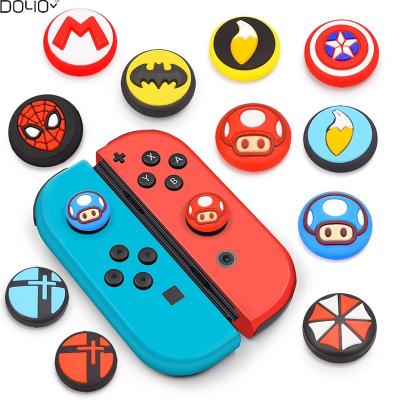 China Factory Price Custom Cute Cartoon Silicone Switch Joy-Con Switch Grip Thumbstick Grip Protective Case Cover For Nintendo Switch for sale