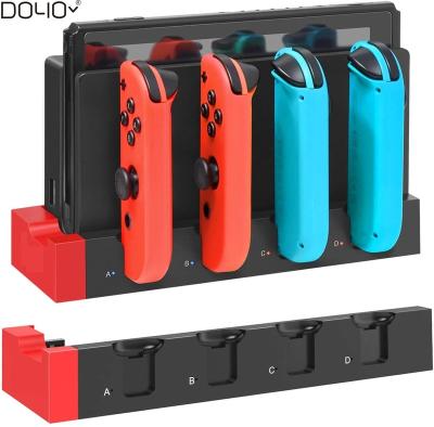 China Portable Dock Base Charging Desk Extended Left USB Joy-Con Dock Station Charging Stand For Nintendo Switch Joy Con Controller for sale