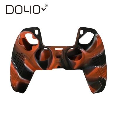 China Protect Ps5 Controller Wholesale Gel Silicone Cover Case Skin Gamepad Rubber Sleeve For Playstation 5 Ps5 Controller for sale