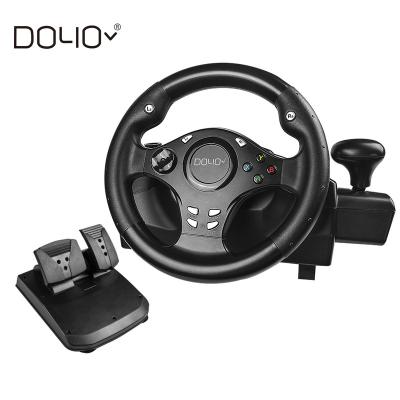 China With handbreak 270 degree drive force game racing steering wheel for PC/Xbox One/X S /360 series/PS4/PS3/Switch for sale