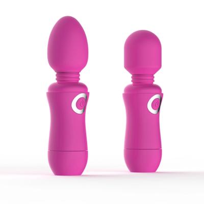 China Vibration Toy for Girl Mini Vibration G-spot Massage Masturbator for Men Women AV Stick Rechargeable for sale