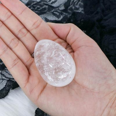 China Clear Crystal Healing Undrilled Yoni Eggs Jade For Women from Europe for sale