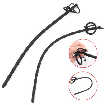 China Soft Adult Men Long Rod Hollow Urethral Catheter Silicone Equine Dilator For Male for sale