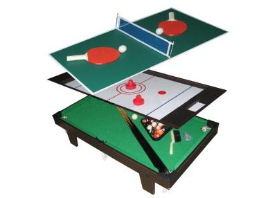 China Multi Funktions-Tischtennis-Spieltisch-Flanell-Brown-Farbe für Kinder zu verkaufen