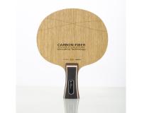 China Yellow Carbon Fiber Blade custom ping pong paddles Penhold Handle for sale