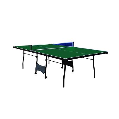 Chine Dessus d'intérieur de PCS du tableau 4 de ping-pong de Tournment avec le filet de courrier de serrure de sûreté automobile de roue à vendre