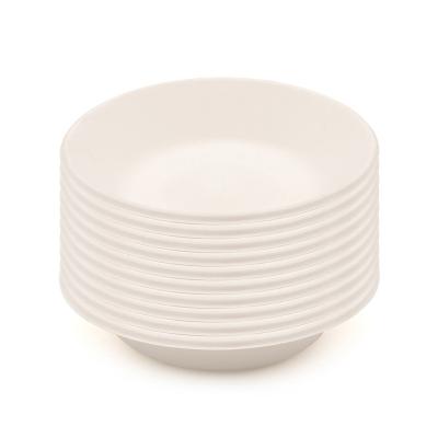 China 460ml Minimalist Disposable Tableware Disposable Bowl Paper Tableware Party Disposable Tableware For Weddings Bagasse Bowl for sale