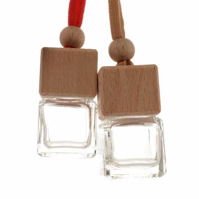 China Cosmetic Perfume Hanging Car Diffuser Hanging Glass Perfume Bottle for sale