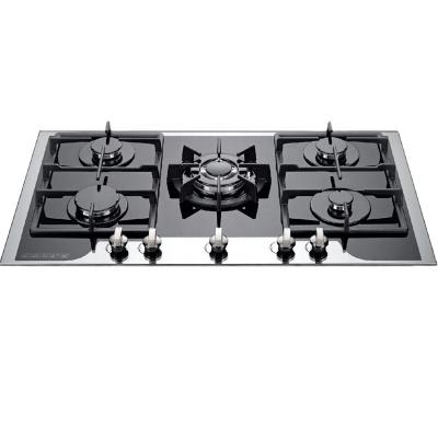 China Hotel Kitchen Appliances Integrated Gas Stove With Big Blue Flame Burner OEM Factory Supplier Cooker Hob for sale