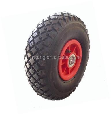 China Hotels Hand Trolley Rubber Wheel 260x85 PR1805 for sale