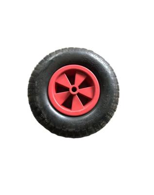 China Hotels 4.00-6rubber Wheel Hand Truck Tire Tool Cart Wheel Air Wheel for sale