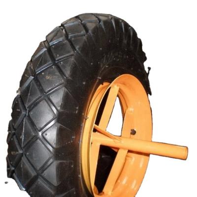 China Hotels Diamond Pattern 350/400-8 Wheelbarrow Tire for sale