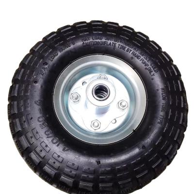 China Machinery Repair Shops Rubber Wheel 3.50-4 Solid Wheel for sale