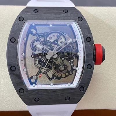 China Factory NTPT Watch BBR Premium Full Carbon Fiber Mechanical Watch RMUL2 Integrated Movement Skeleton Sapphire RM055 Watch for sale