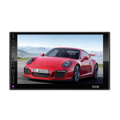 China Touch Screen Double DIN Music Player 2 Din Video Stereo Autoradio Car MP5 Player 7023B Factory Offer for sale