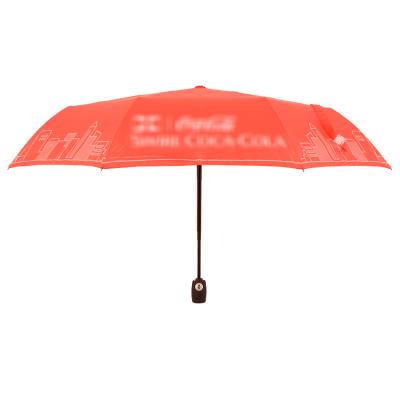 China Auto Open Narrow Compact Foldable Umbrella Amazon Selling Travel 3 Times Waterproof Windproof Warm CLASSIC for sale