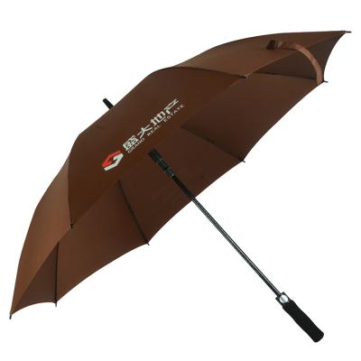 China Minimalist Golf Umbrella Strong Seat Promotional Golf Umbrella With Print for sale